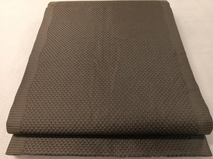 平和屋着物▽両面　六通柄袋帯　スリーシーズン　春夏秋　櫛織　飛鳥らでん　葡萄唐草文　金糸　正絹　逸品　CABL6146vp