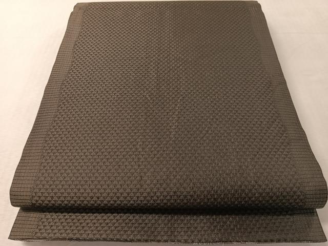 平和屋着物▽両面　六通柄袋帯　スリーシーズン　春夏秋　櫛織　飛鳥らでん　葡萄唐草文　金糸　正絹　逸品　CABL6146vp