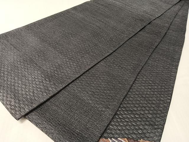 平和屋着物▽太鼓柄袋帯　スリーシーズン　春夏秋　すくい織　舞葉文　金銀糸　正絹　逸品　CABL6154vp