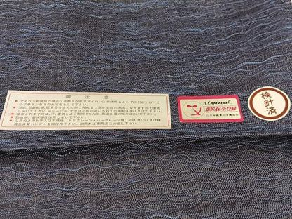 平和屋着物▽太鼓柄袋帯　スリーシーズン　春夏秋　すくい織　御所解文　正絹　逸品　未使用　CABL6165vp
