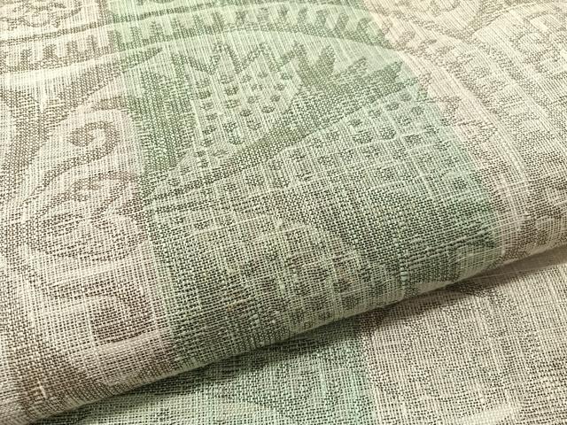 平和屋着物▽六通柄袋帯　スリーシーズン　春夏秋　紬地　吉祥花文　金糸　正絹　逸品　未使用　CABL6180vp
