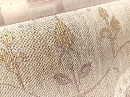 平和屋着物▽六通柄袋帯　スリーシーズン　春夏秋　櫛織　幾何学文　正絹　逸品　CABL6181vp