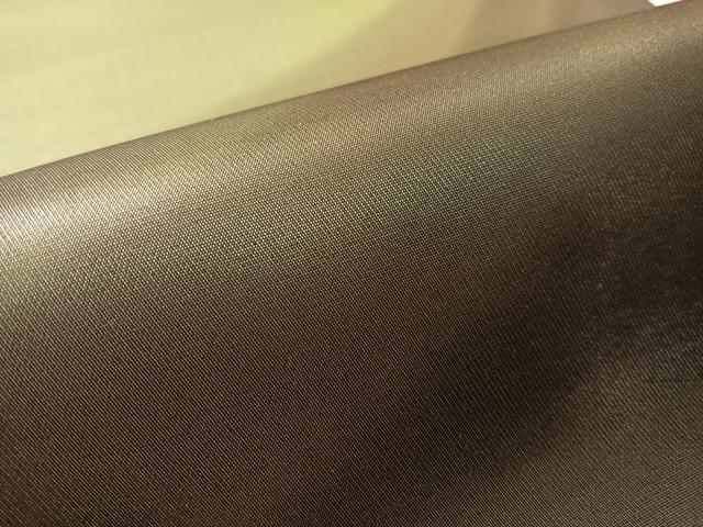 平和屋着物●染色作家　斉藤三才　太鼓柄袋帯　斜線文　正絹　逸品　未使用　CABL6250vp