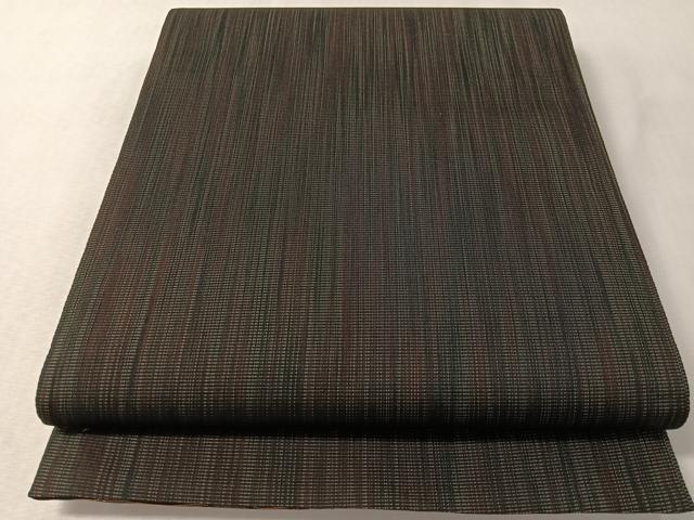 平和屋着物●両面　六通柄袋帯　枯山水　金糸　正絹　逸品　未使用　CABL6264vp