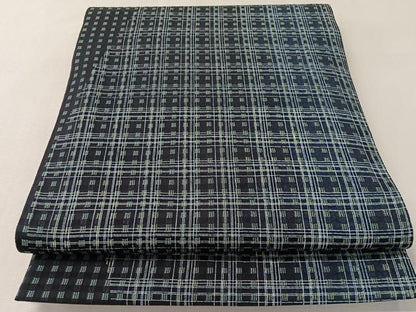平和屋着物●両面 両方向 全通柄袋帯 藍 吉祥花文 トンボ 正絹 逸品 未使用 CABL6287vp