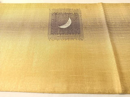 平和屋着物●太鼓柄袋帯 すくい織 跳兎 正絹 逸品 CABL6290vp