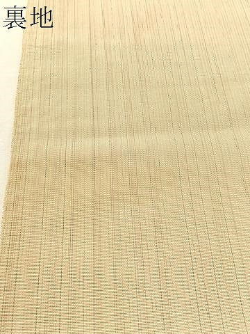 平和屋着物●本場筑前博多織　八寸名古屋帯　市松文様　正絹　逸品　CABL6366vp