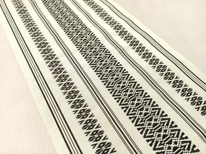 平和屋着物●本場筑前博多織　八寸名古屋帯　献上　博多金ラベル　証紙付き　正絹　逸品　CABL6389vp