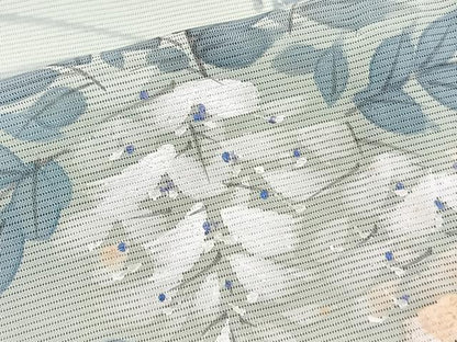 平和屋着物＊夏物　訪問着　絽　手描き　枝楓文　てんとう虫　五泉　反端付き　正絹　逸品　CABL6841xi