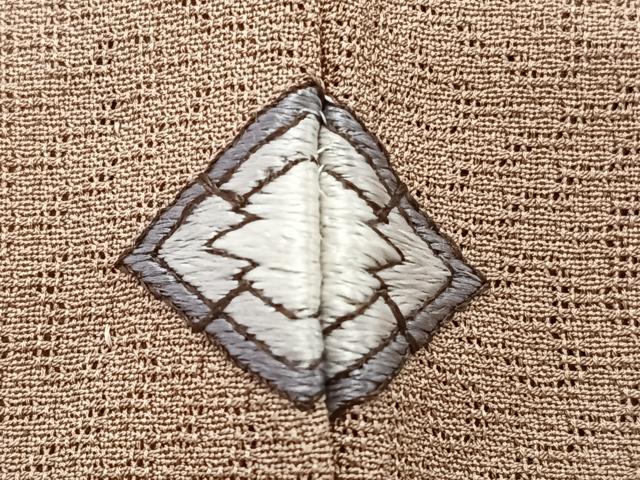 平和屋着物＊夏物　色留袖　紗綾形紋紗　駒刺繍　立波船文　正絹　逸品　CABL6842xi