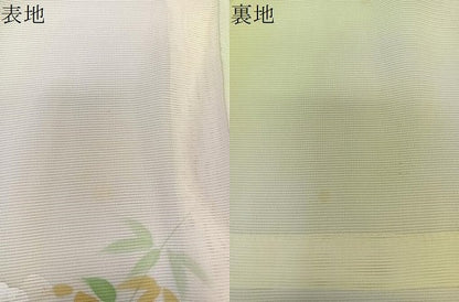 平和屋着物＊夏物　訪問着　絽　手描き　枝草花文　正絹　逸品　未使用　CABL6847xi