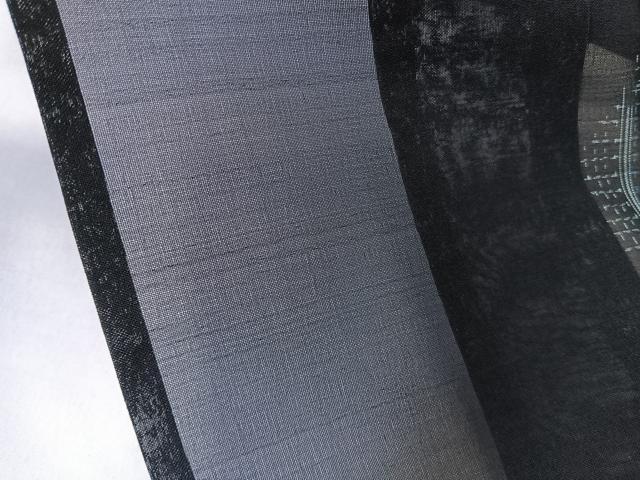 平和屋着物＊夏物　紗紬　菱文様　正絹　逸品　CABL6851xi