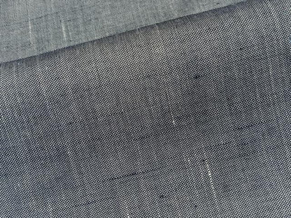 平和屋着物＊夏物　紗紬　桔梗鼠色　正絹　逸品　CABL6854xi