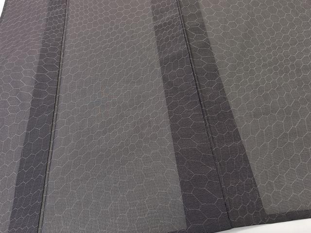 平和屋着物＊夏物　お召　紗　繋ぎ亀甲文　正絹　逸品　CABL6861xi