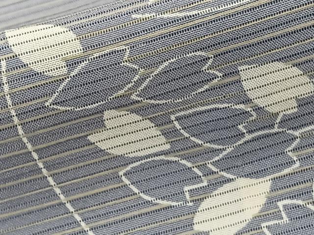 平和屋着物＊夏物　訪問着　絽　駒刺繍　花びら文　正絹　逸品　CABL6865xi