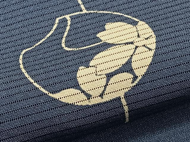 平和屋着物＊夏物　訪問着　絽　駒刺繍　花びら文　正絹　逸品　CABL6865xi