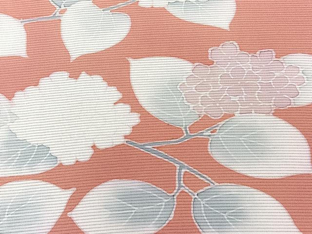 平和屋着物＊夏物　訪問着　絽　友禅　紫陽花　正絹　逸品　CABL6875xi