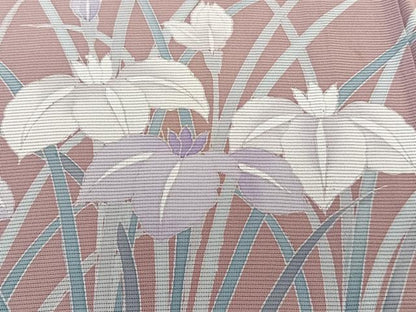 平和屋着物＊夏物　訪問着　絽　友禅　草花文　正絹　逸品　CABL6877xi