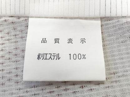 平和屋着物＊夏物　小紋　紗　間道　洗える着物　未使用　CABL6881xi
