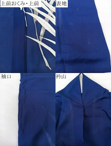 平和屋着物＊夏物　訪問着　絽　枝草文　正絹　逸品　CABL6913xi