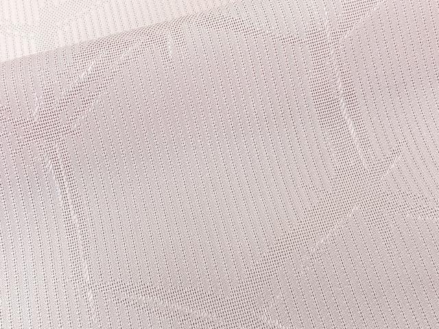平和屋着物＊夏物　小紋　縦絽　亀甲紋紗　霞文　正絹　逸品　未使用　CABL6916xi