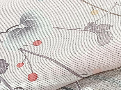 平和屋着物＊夏物　訪問着　絽　流水蔦の葉文　正絹　逸品　CABL6934xi