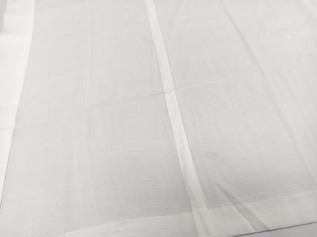 平和屋着物＊夏物　長襦袢　絽　白色　正絹　逸品　CABL6935xi