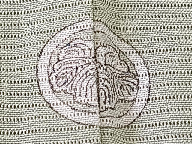 平和屋着物＊夏物　色無地　絽　紫檀染　夏虫色　五泉　反端付き　正絹　逸品　CABL6957xi
