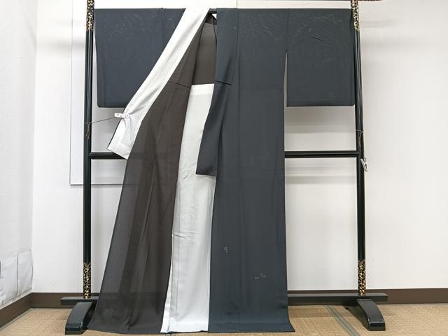 平和屋着物＊京都の老舗呉服メーカー ODASHO　小田章　夏物　訪問着　絽縮緬　花びら文　金彩　ロング丈　正絹　逸品　CABL6967xi