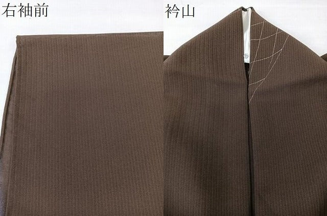 平和屋着物＊夏物　小紋　紗　人物文　ロング丈　正絹　逸品　CABL6974xi