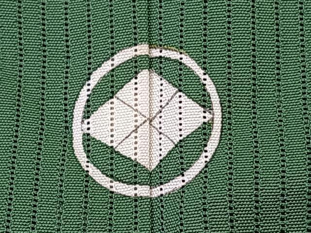 平和屋着物＊夏物　色留袖　縦絽　正倉院宝文　金彩　正絹　逸品　CABL6976xi