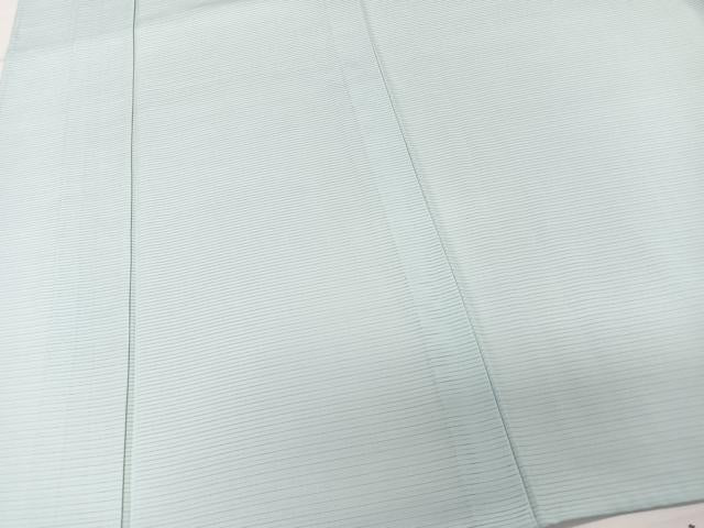 平和屋着物＊夏物　色無地　絽　水色　正絹　逸品　未使用　CABL7191xi