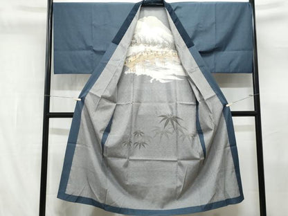 平和屋着物■男性　長襦袢　無双仕立て　廣重　洗える着物　CABL7209fb
