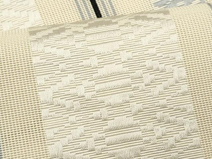 平和屋着物＊夏物　本場筑前博多織　八寸名古屋帯　紗献上　正絹　逸品　CABL7213fb