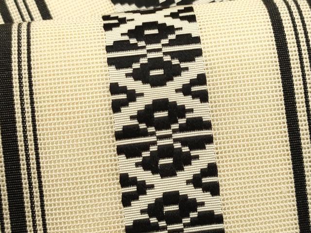 平和屋着物＊夏物　本場筑前博多織　九寸名古屋帯　紗献上　正絹　逸品　CABL7218fb