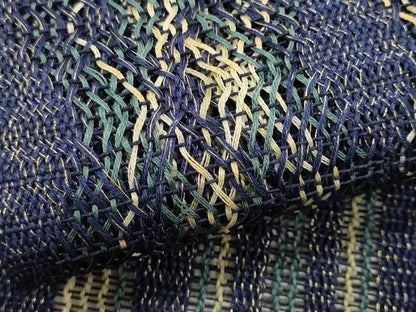 平和屋着物＊夏物　八寸名古屋帯　菱間道　金糸　正絹　逸品　CABL7242fb