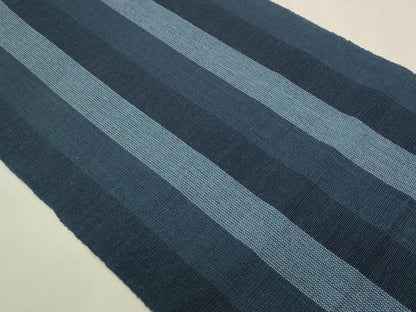 平和屋着物＊夏物　八寸名古屋帯　間道　正絹　逸品　CABL7441fb