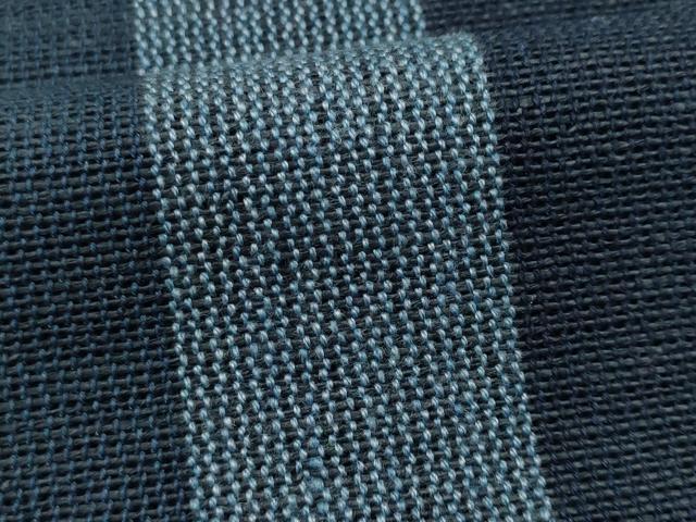 平和屋着物＊夏物　八寸名古屋帯　間道　正絹　逸品　CABL7441fb