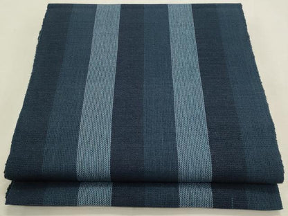 平和屋着物＊夏物　八寸名古屋帯　間道　正絹　逸品　CABL7441fb