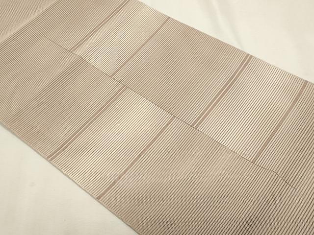 平和屋着物＊夏物　八寸名古屋帯　絽綴れ　霞文　正絹　逸品　CABL7445fb
