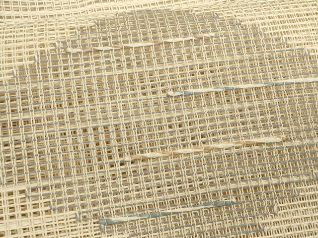平和屋着物＊夏物　八寸名古屋帯　羅　菱文　正絹　逸品　CABL7447fb