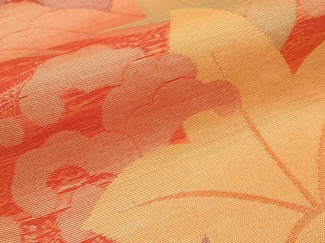 平和屋着物＊夏物　六通柄　本袋帯　竜田川　金糸　正絹　逸品　未使用　CABL7618tx