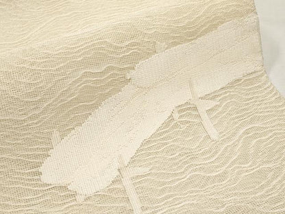 平和屋着物＊夏物　太鼓柄袋帯　板橋文　正絹　逸品　CABL7628tx