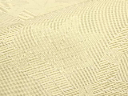 平和屋着物＊夏物　八寸名古屋帯　楓文　蒸栗色　CABL7647tx