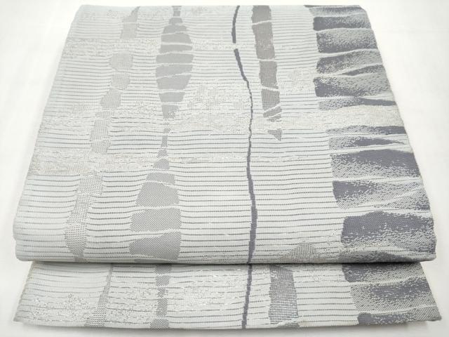 平和屋着物＊夏物　西陣　川島織物　六通柄　京袋帯　霞文　銀糸　CABL7666tx