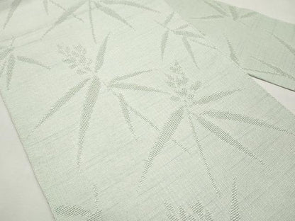 平和屋着物＊夏物　八寸名古屋帯　草花文　CABL7667tx