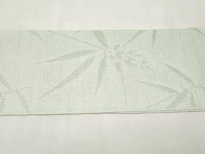 平和屋着物＊夏物　八寸名古屋帯　草花文　CABL7667tx