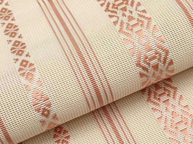 平和屋着物＊夏物　本場筑前博多織　八寸名古屋帯　紗献上　正絹　逸品　CABL7715tx