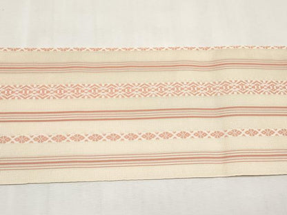 平和屋着物＊夏物　本場筑前博多織　八寸名古屋帯　紗献上　正絹　逸品　CABL7715tx