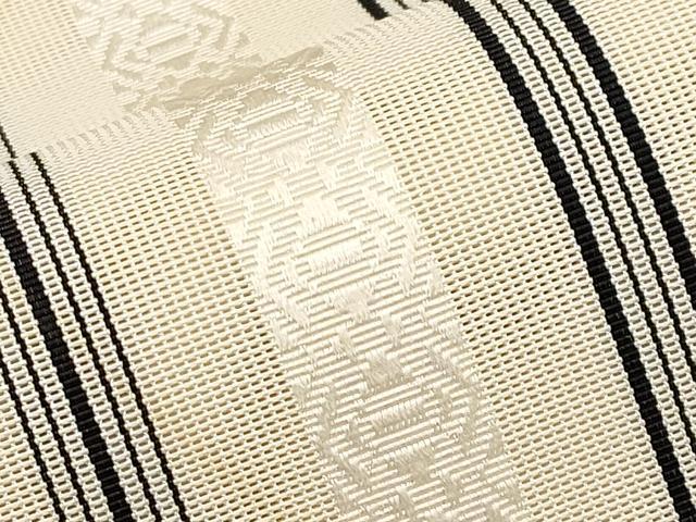平和屋着物＊夏物　本場筑前博多織　八寸名古屋帯　紗献上　正絹　逸品　CABL7717tx